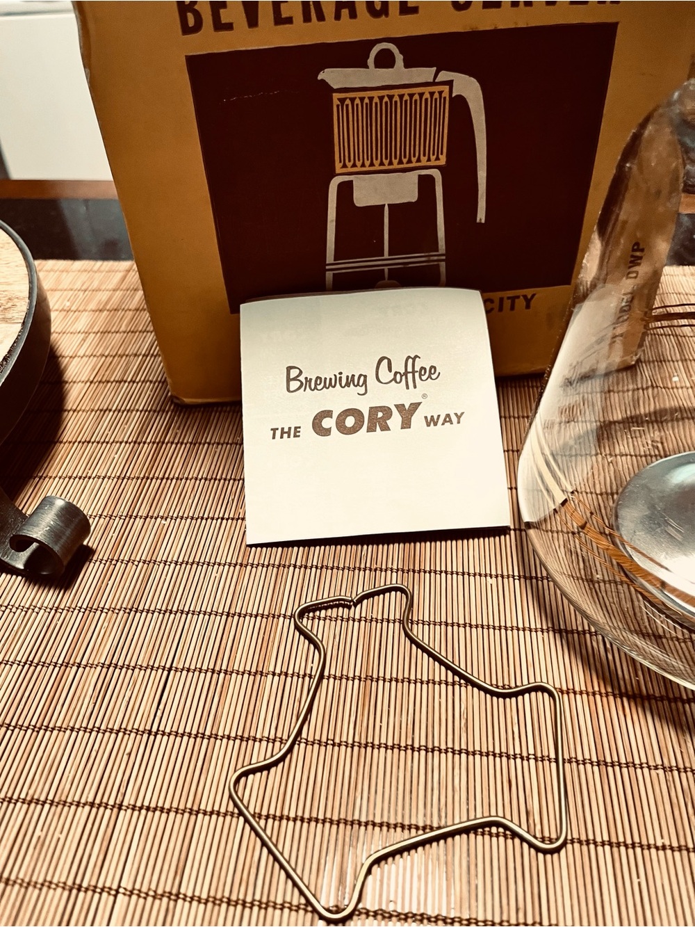 Cory Stove Top Percolator 4 to 6 Cup Coffee Pot 1960’s Pristine. Rare find. - Picture 7 of 10